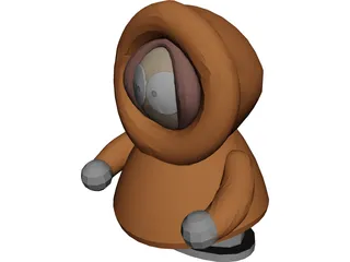 South Park Kenny 3D Model