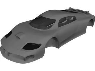 Concept Car 3D Model