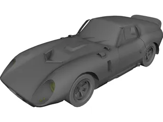 Cobra Schelby Daytona 3D Model