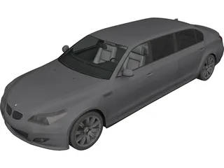 BMW M5 Limo 3D Model