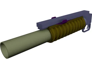 M203 3D Model