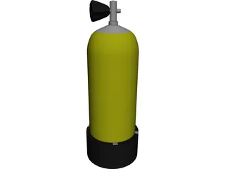 Air Tank 3D Model