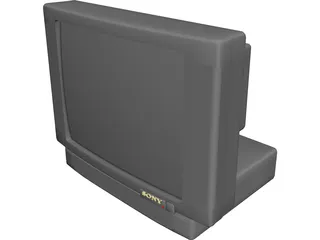 TV Sony 3D Model