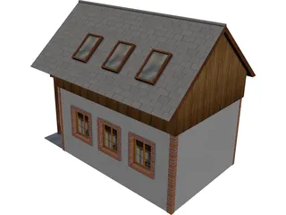 Weekender House 3D Model