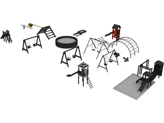 Playground 3D Model