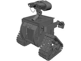 Wall-E 3D Model