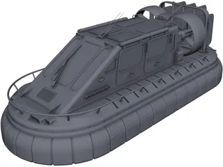 Hovercraft CAD 3D Model