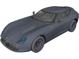 Alfa Romeo Zagato TZ3 3D Model