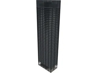 Seagram Tower 3D Model 3D Preview