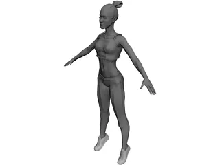 Woman 3D Model