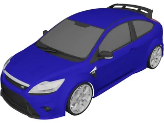 Ford Focus RS 3D Model