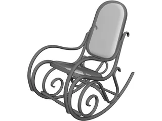 Rocking Chair 3D Model