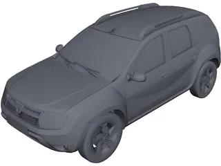 Renault (Dacia) Duster D-Cross CAD 3D Model