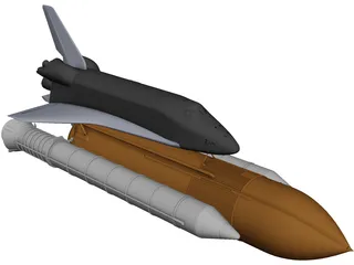 Space Shuttle 3D Model