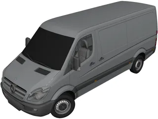 Mercedes-Benz Sprinter 3D Model