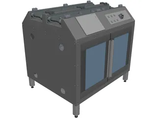 Assembly Station CAD 3D Model