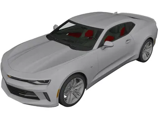 Chevrolet Camaro RS (2016) 3D Model