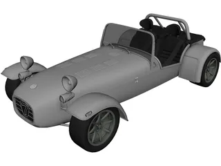 Caterham Super Seven (1982) 3D Model