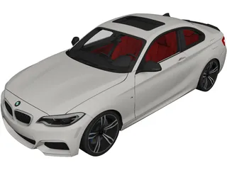 BMW 235M 3D Model