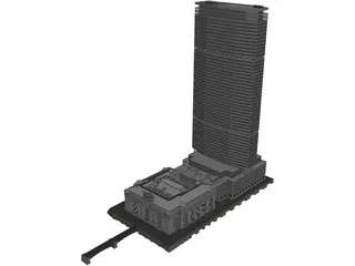 Metlife Tower 3D Model