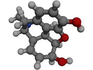 Morphine 3D Model