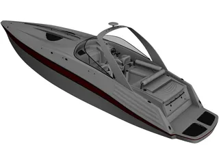 Speedboat 3D Model