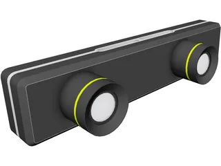 ZED Mini Camera CAD 3D Model