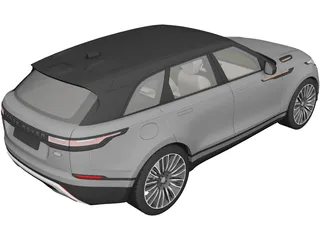 Range Rover Velar (2018) 3D Model