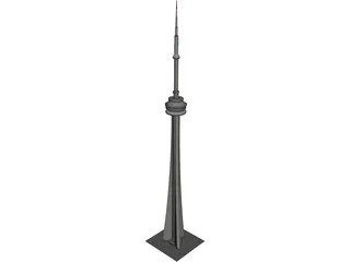 CN Tower 3D Model