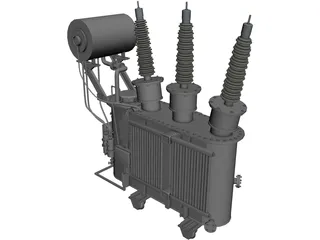 Transformator 3D Model