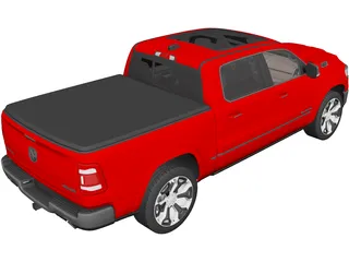 Dodge Ram 1500 Limited (2019) 3D Model