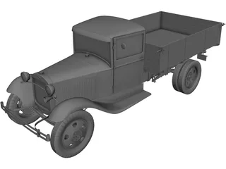 Gaz AA 3D Model