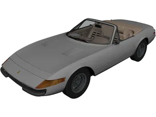 Ferrari 365 GTS4 3D Model