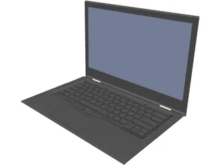 Lenovo Laptop 3D Model