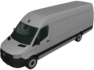 Mercedes-Benz Sprinter (2019) 3D Model