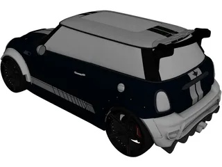 Mini Cooper R56 Widebody 3D Model