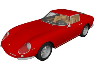 Ferrari 275 GTB (1964) 3D Model