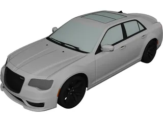 Chrysler 300 SRT LX2 (2018) 3D Model