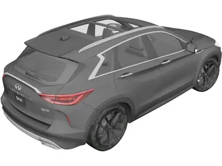 Infiniti QX50 (2019) 3D Model