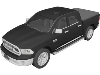 Dodge RAM 1500 (2015) 3D Model 3D Preview