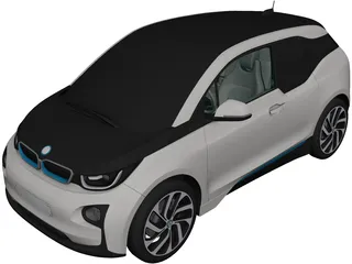 BMW i3 (2014) 3D Model