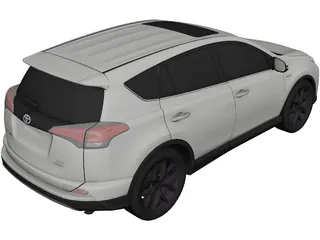 Toyota RAV4 (2019) 3D Model