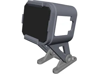 GoPro Session 5 Mount CAD 3D Model