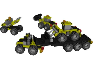 Lego Creator 3in1 #5761 CAD 3D Model