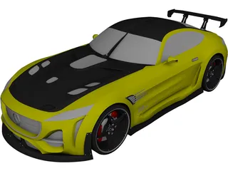 Mercedes AMG Concept 3D Model