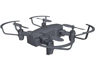 Drone CAD 3D Model