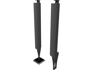 Bang&Olufsen Beolab 18 Speakers 3D Model