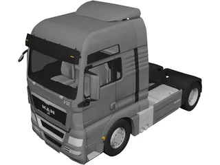 MAN LKW 3D Model - 3DCADBrowser