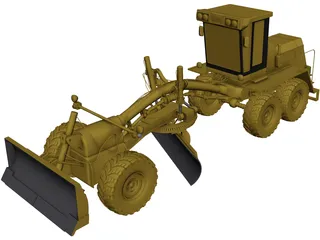 Grader GS-2501 3D Model