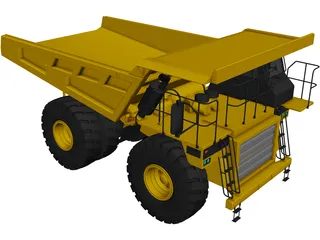 Caterpillar 777D 3D Model